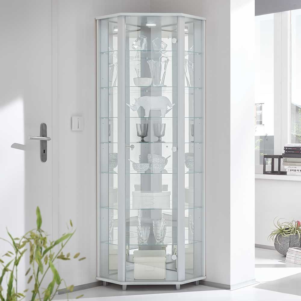 Pharao24 Vitrine Adakras mit LED Beleuchtung günstig online kaufen