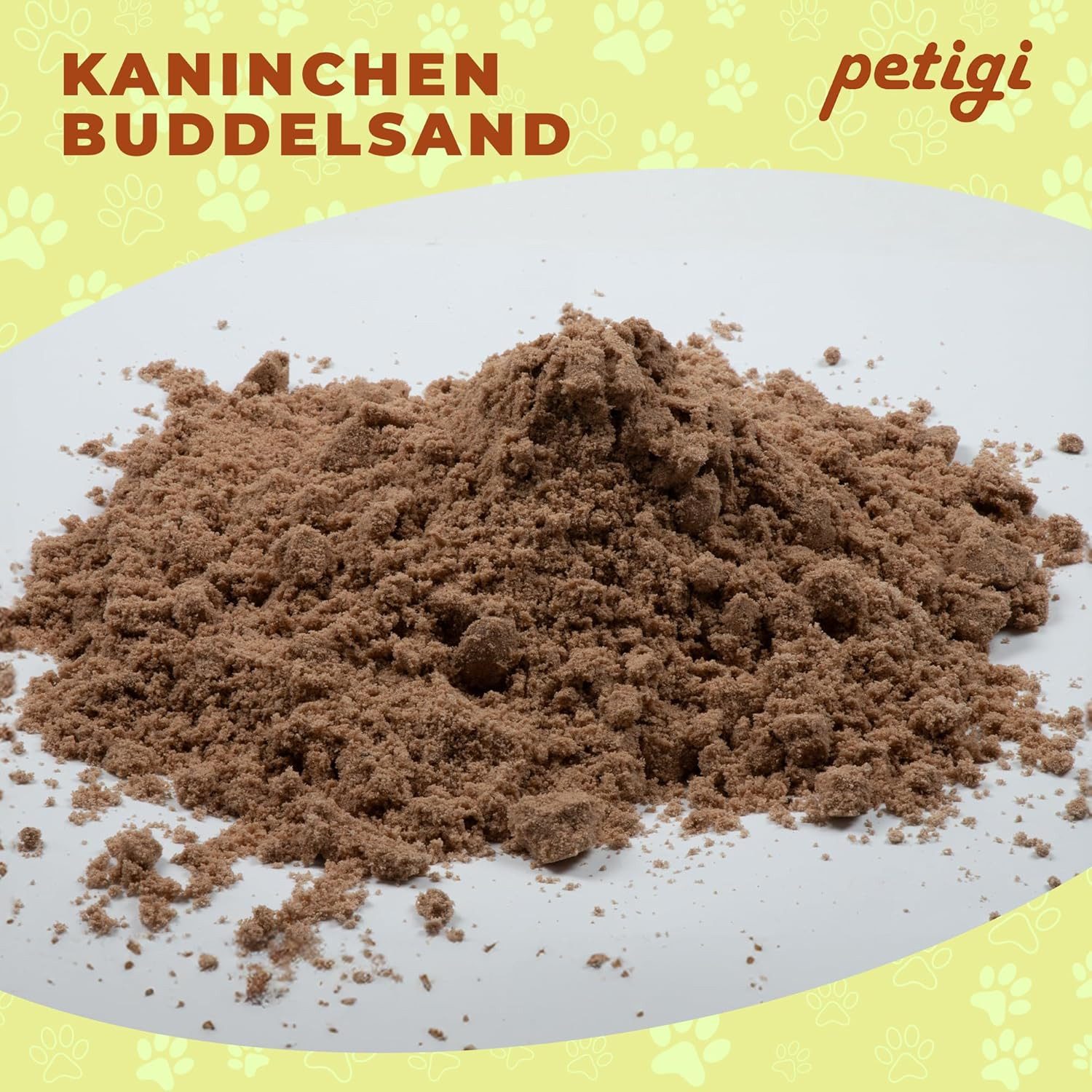 Petigi Badesand Kaninchen Buddelsand 25 kg Buddelkiste Hasen Chinchilla Nager