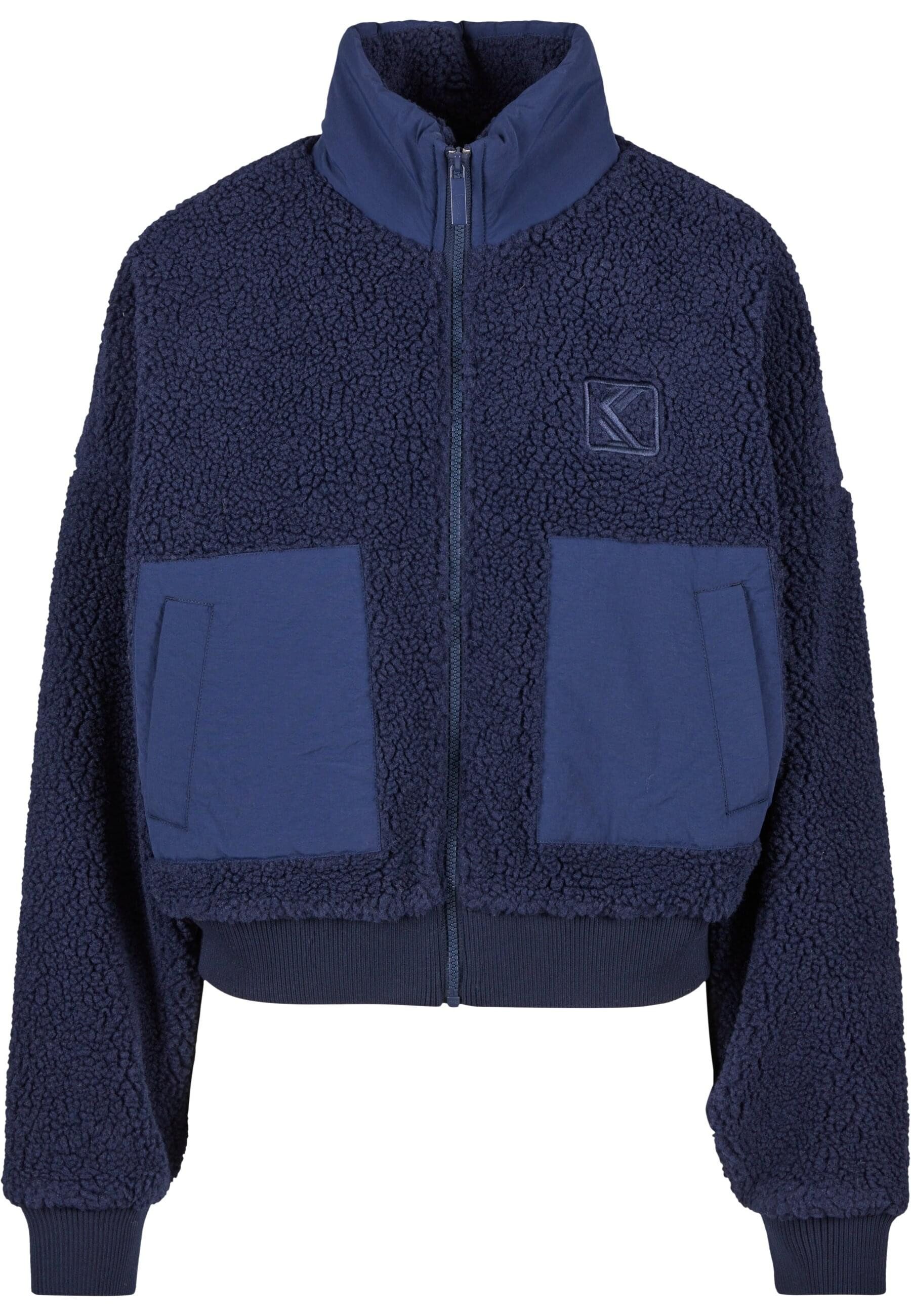 Karl Kani Bomberjacke Karl Kani OG Crop Teddy Bomber Jacket (1-St)