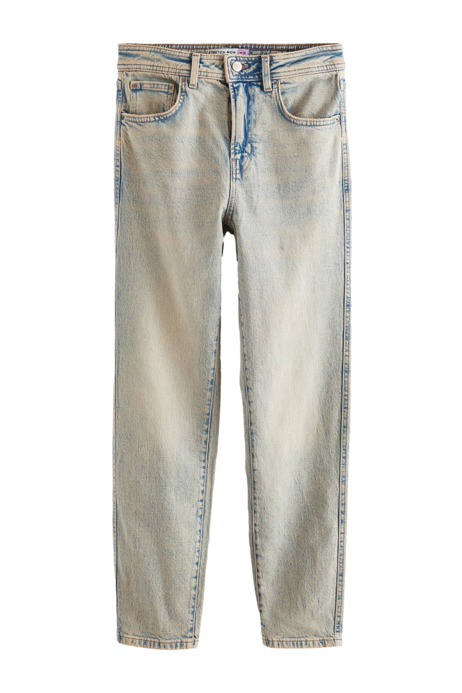 Next Mom-Jeans Mom Jeans mit Komfort-Stretch, Kurzgröße (1-tlg)