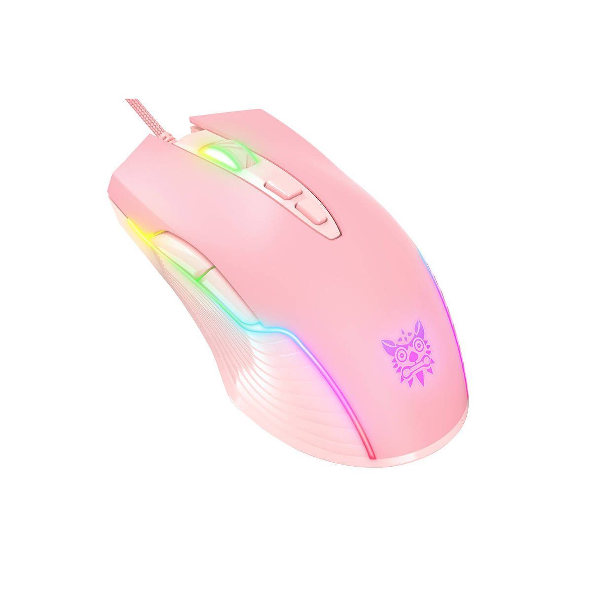 ONIKUMA ONIKUMA CW905 Gaming Maus Rosa RGB Maus