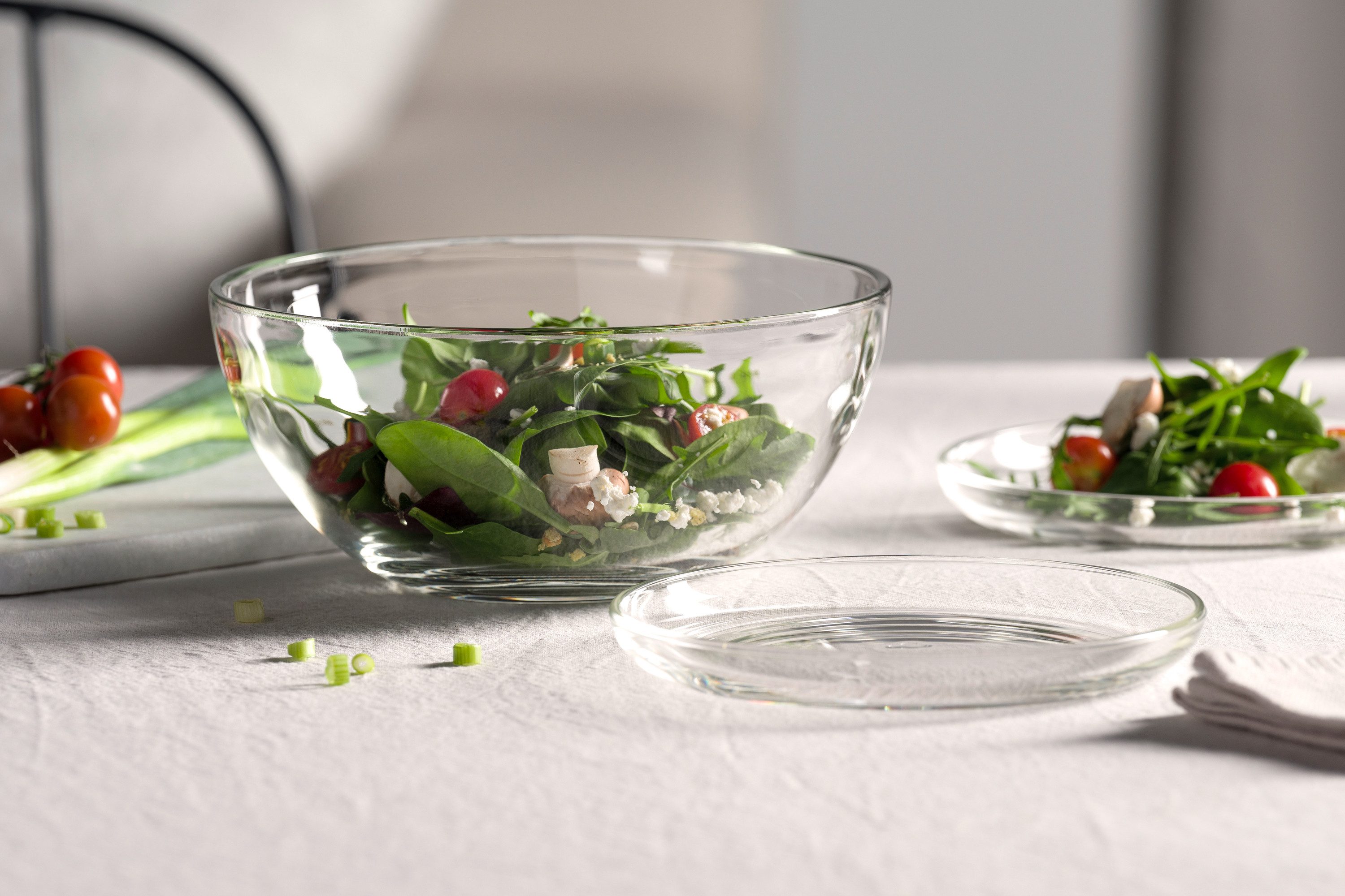 LEONARDO Speiseteller Teller CUCINA, 18 cm, 4er-Set, (4 St), Teller Set, spülmaschinengeeignet