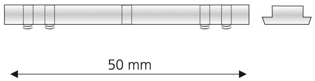 Verbinder, Liedeco, Gardinenstangen, (1-St), für 28 mm Innenlaufprofile mit 6 mm Laufkanal-kaufen