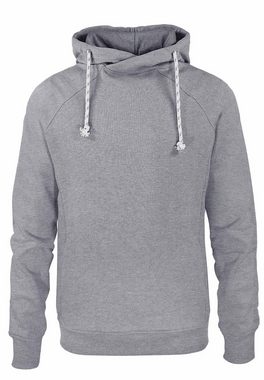 MELA Hoodie Hoodie Basic Herren Rippbündchen