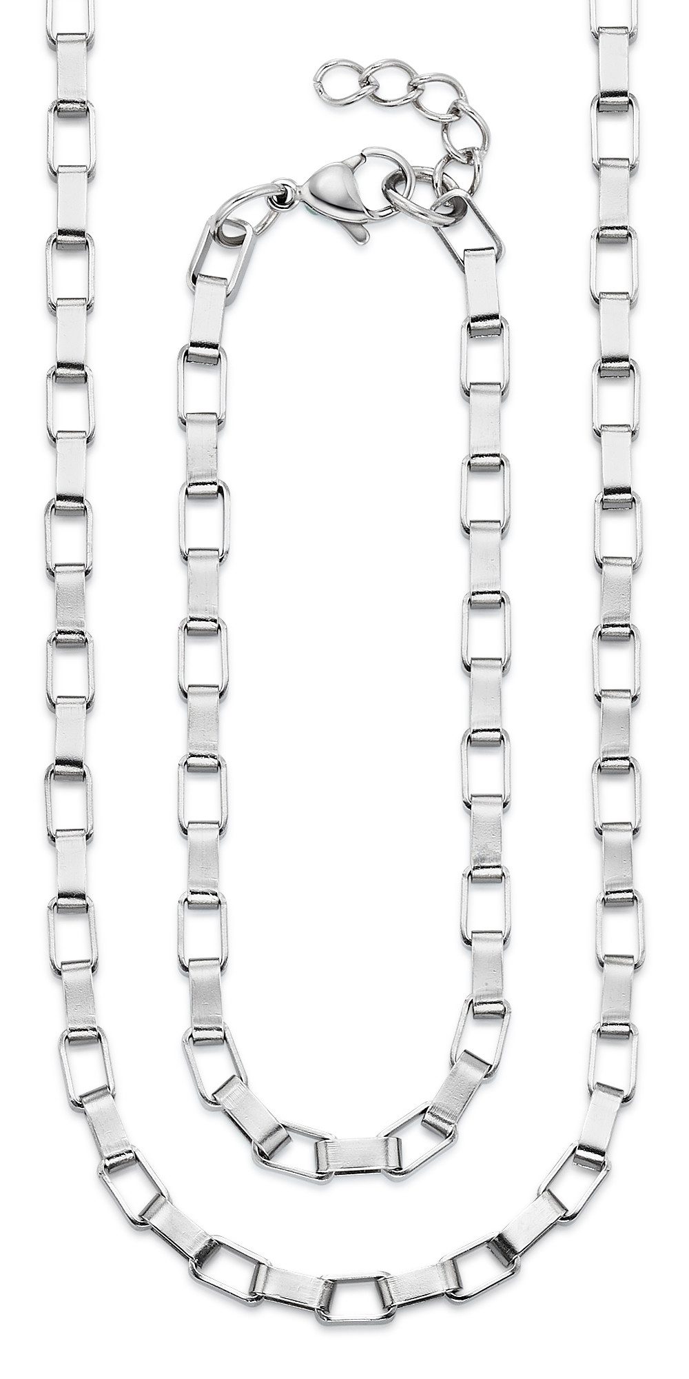 Aniston JEWELRY & WATCHES Ketten und Armband Set Schmuck Geschenk Edelstahl günstig online kaufen