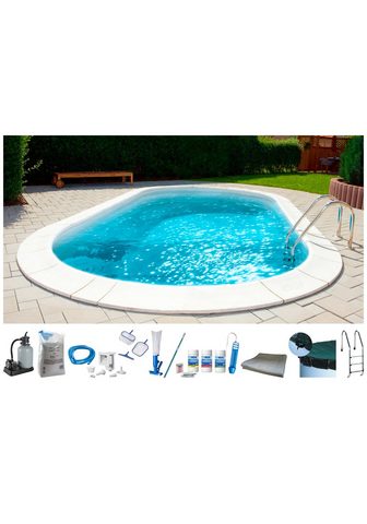 MYPOOL Комплект: бассейн 10-tlg. BxLxH: 360x6...
