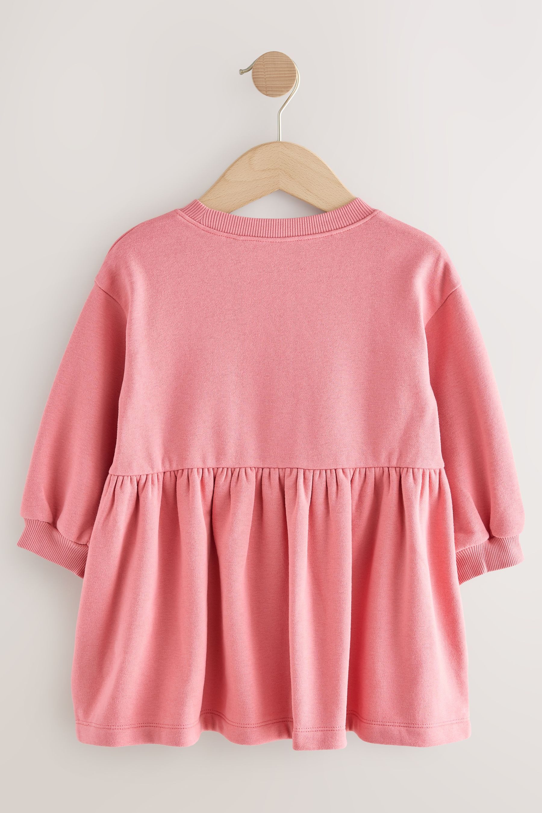 Next Jerseykleid Sweatshirt-Kleid mit Zierdetails (1-tlg) günstig online kaufen