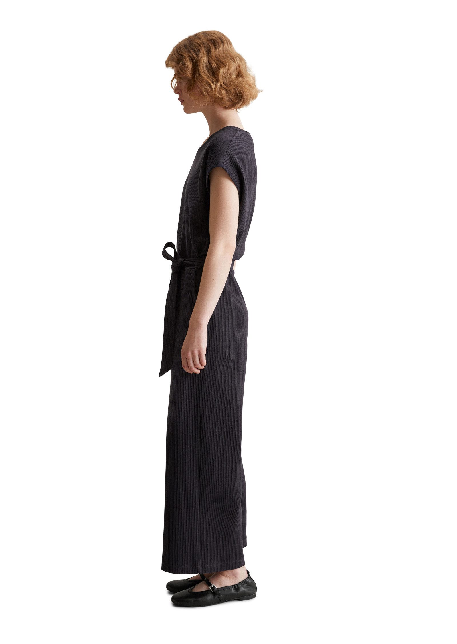 Marc O'Polo DENIM Jumpsuit aus Ripp-Jersey günstig online kaufen