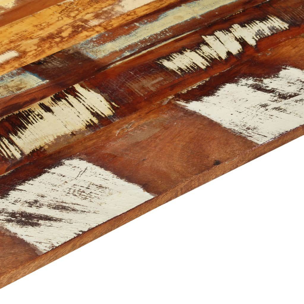 Tischplatte Altholz Massiv Rechteckig (1 Tischplatte Mehrfarbig vidaXL mm St) 15-16 60x120 cm