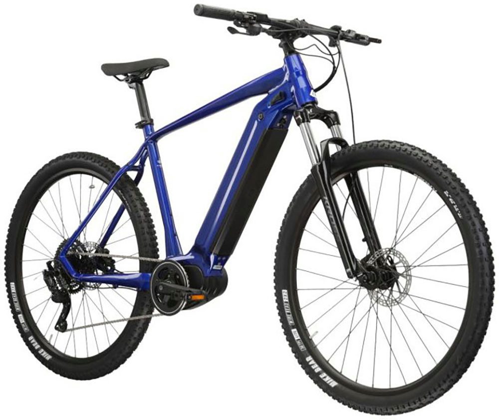 Thumbnail - Kross E-Bike Mountainbike E-MTB Hexagon Boost 5.0 29 Zoll blau, 9 Gang microSHIFT ADVENT M6195 Schaltwerk, Kettenschaltu...