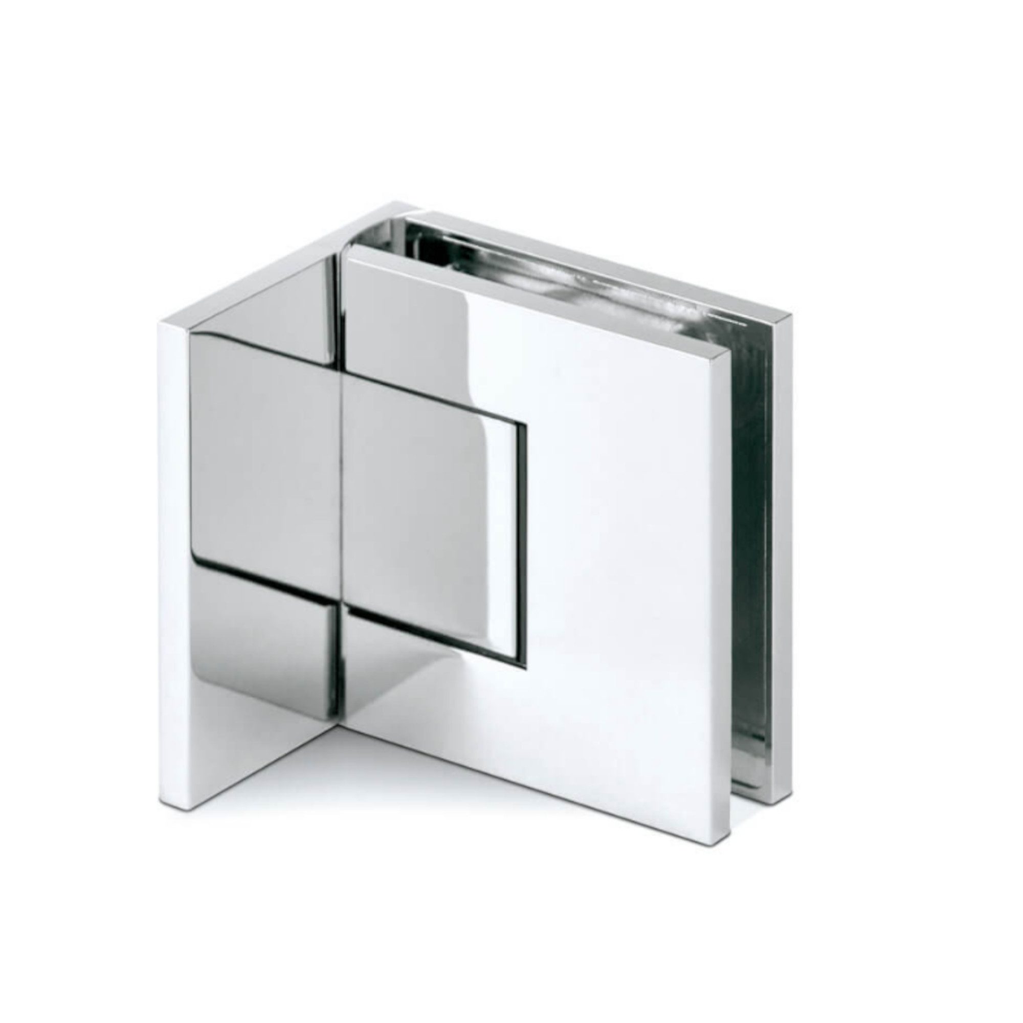 Starhome Türbeschlag Duschtür-Pendelband EXCITE für Glas an Wand 90° (Set, 2-Stück), Mit Nulllagenverstellung, in verschiedenen Farben erhältlich