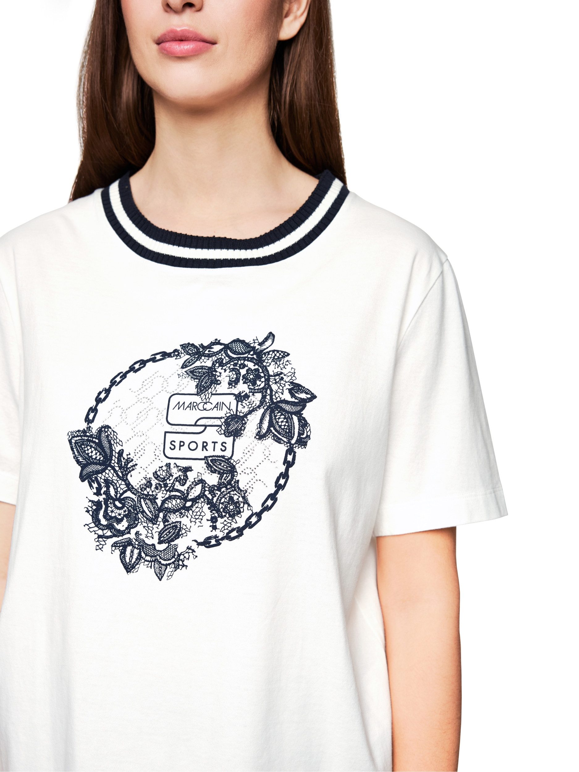 Marc Cain Kurzarmhemd T-Shirt 110