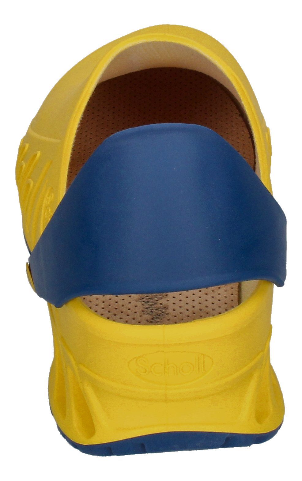 Schuhe Clogs Scholl Evoflex Clog Yellow Navy