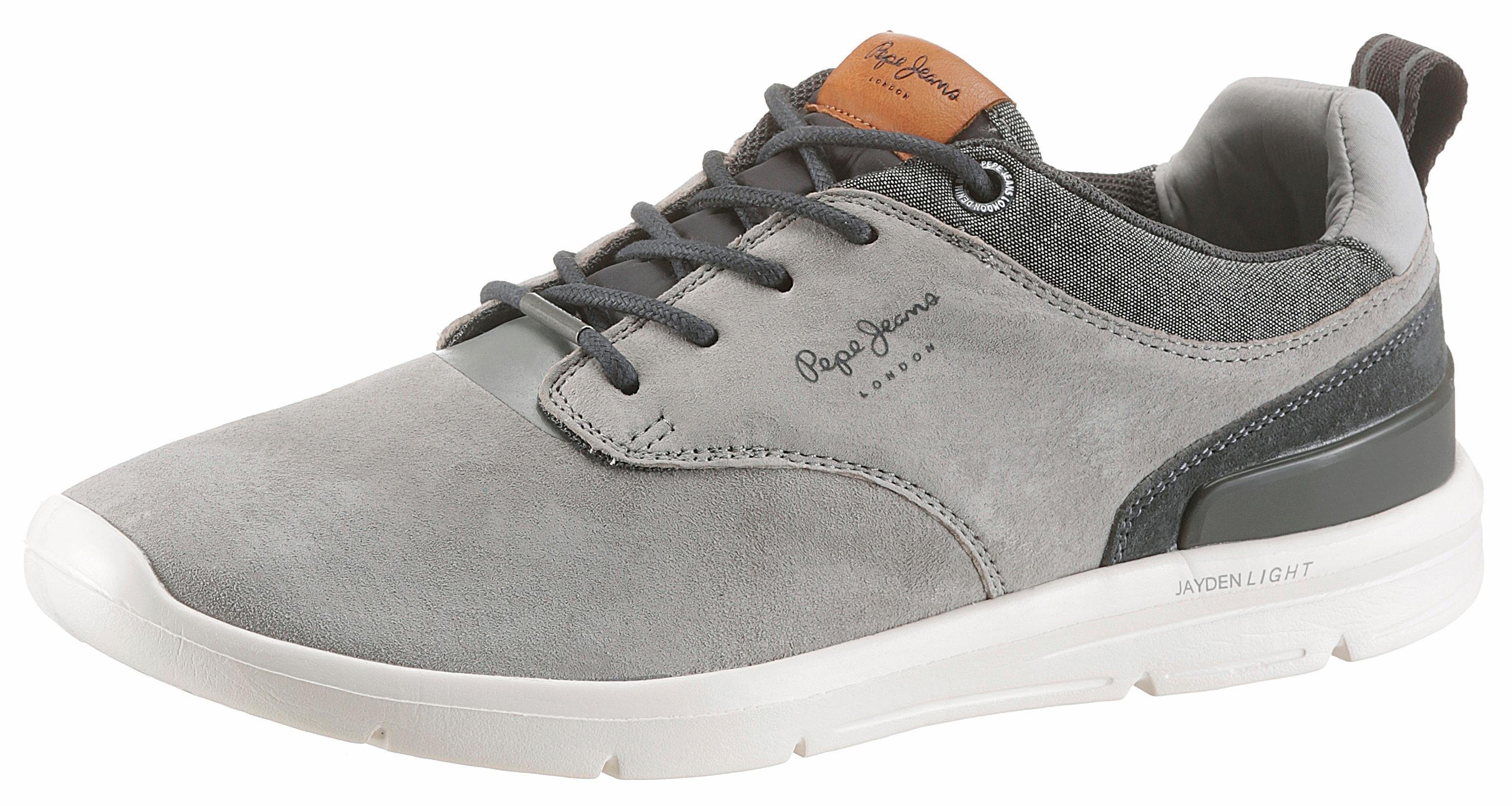 Pepe Jeans Sneaker, mit Schaftrand aus Textil grau Pepe Jeans Sneaker, mit Schaftrand aus Textil grau