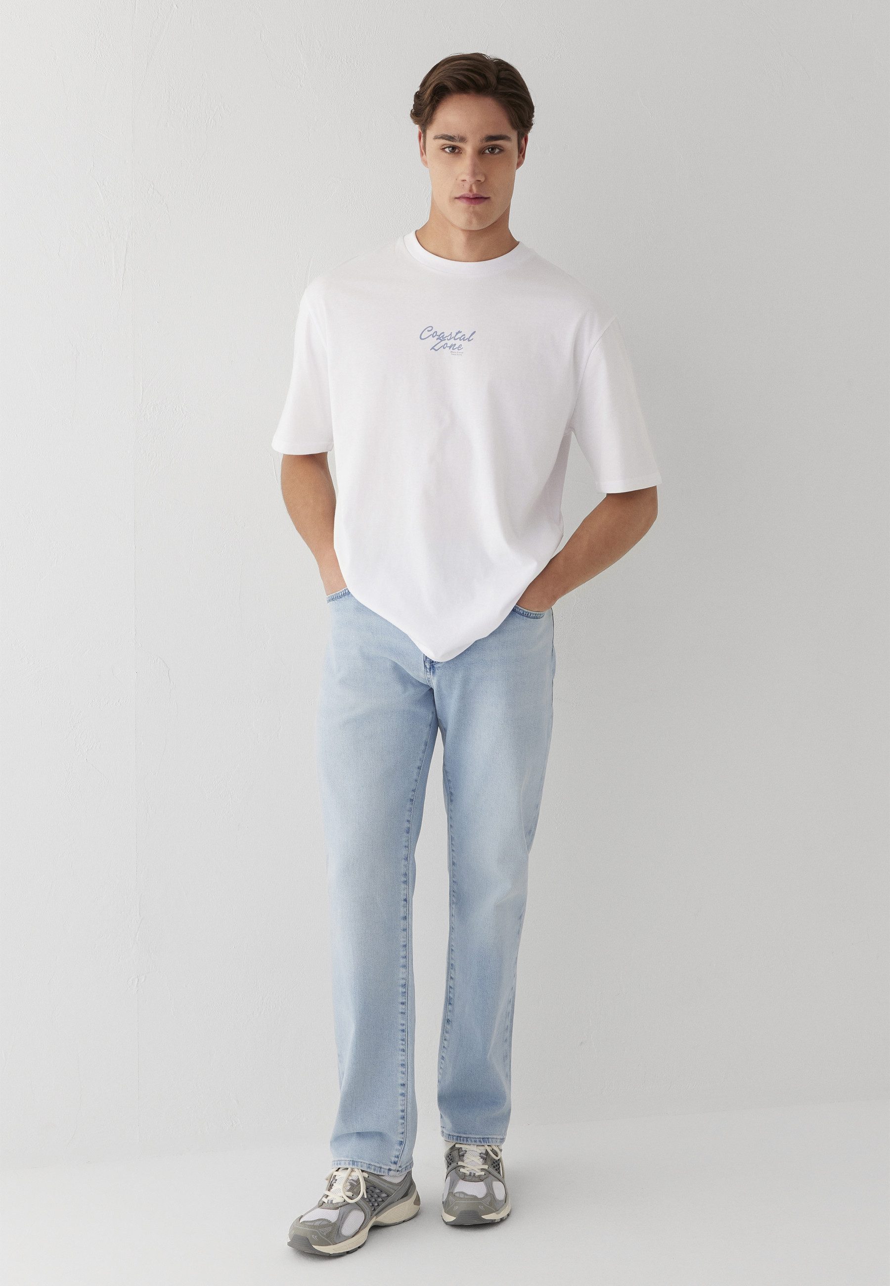 Mavi T-Shirt COASTAL ZONE TEE Backprint T-Shirt