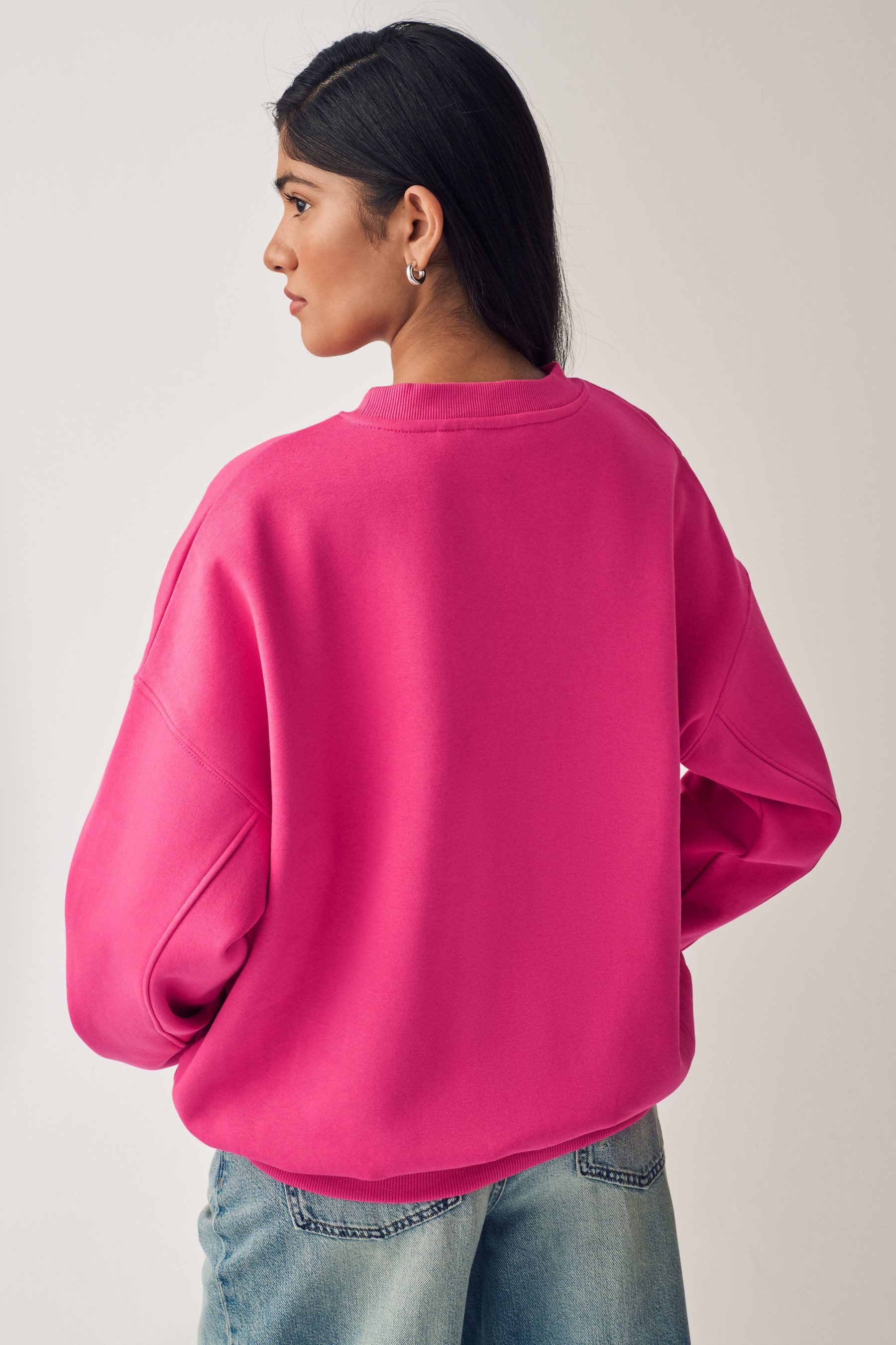 Next Longsweatshirt Dickes angerautes Sweatshirt mit günstig online kaufen