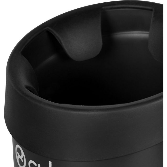 Cybex Kinderwagen-Regenschutzhülle Cupholder 2in1 Black/ black