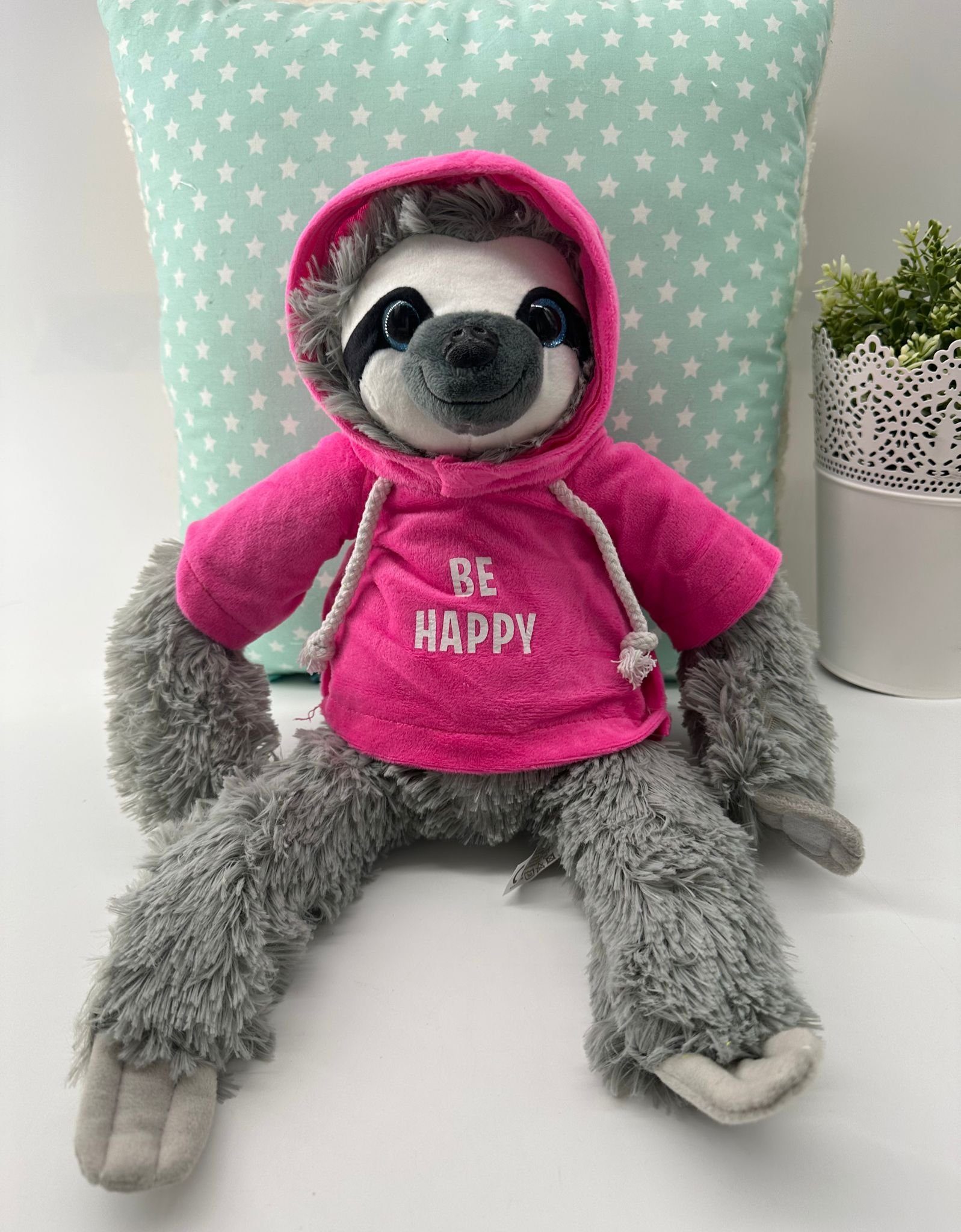 soma Kuscheltier Faultier Kuscheltier grau XXL 70 cm Faultier Plüschtier Be günstig online kaufen