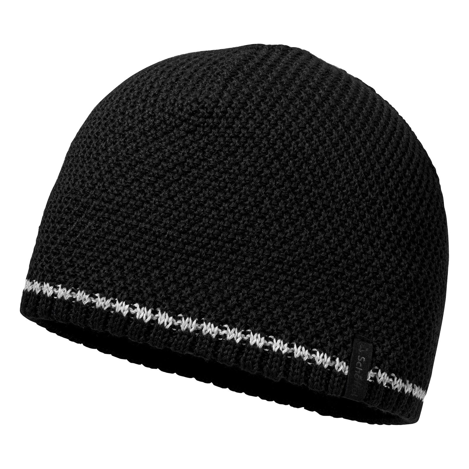 Schöffel Strickmütze Hat Style Wildkar All mit aufgenähter Logo-Fahne