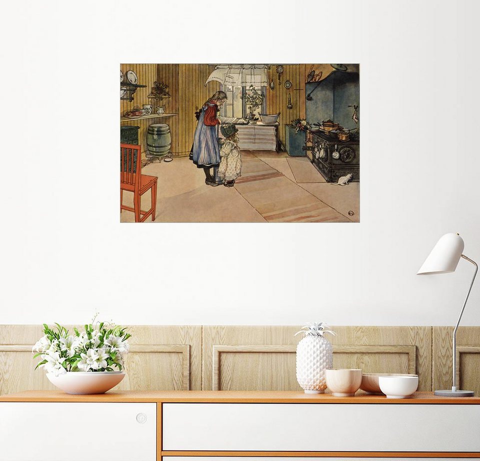Posterlounge Wandbild - Carl Larsson »In der Küche« online kaufen | OTTO Posterlounge Wandbild - Carl Larsson »In der Küche« online kaufen | OTTO