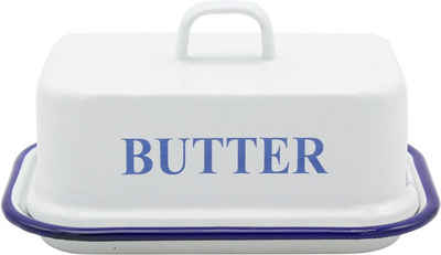 Kimmel Butterdose Butterglocke Butterschale mit Deckel Kunststoff,