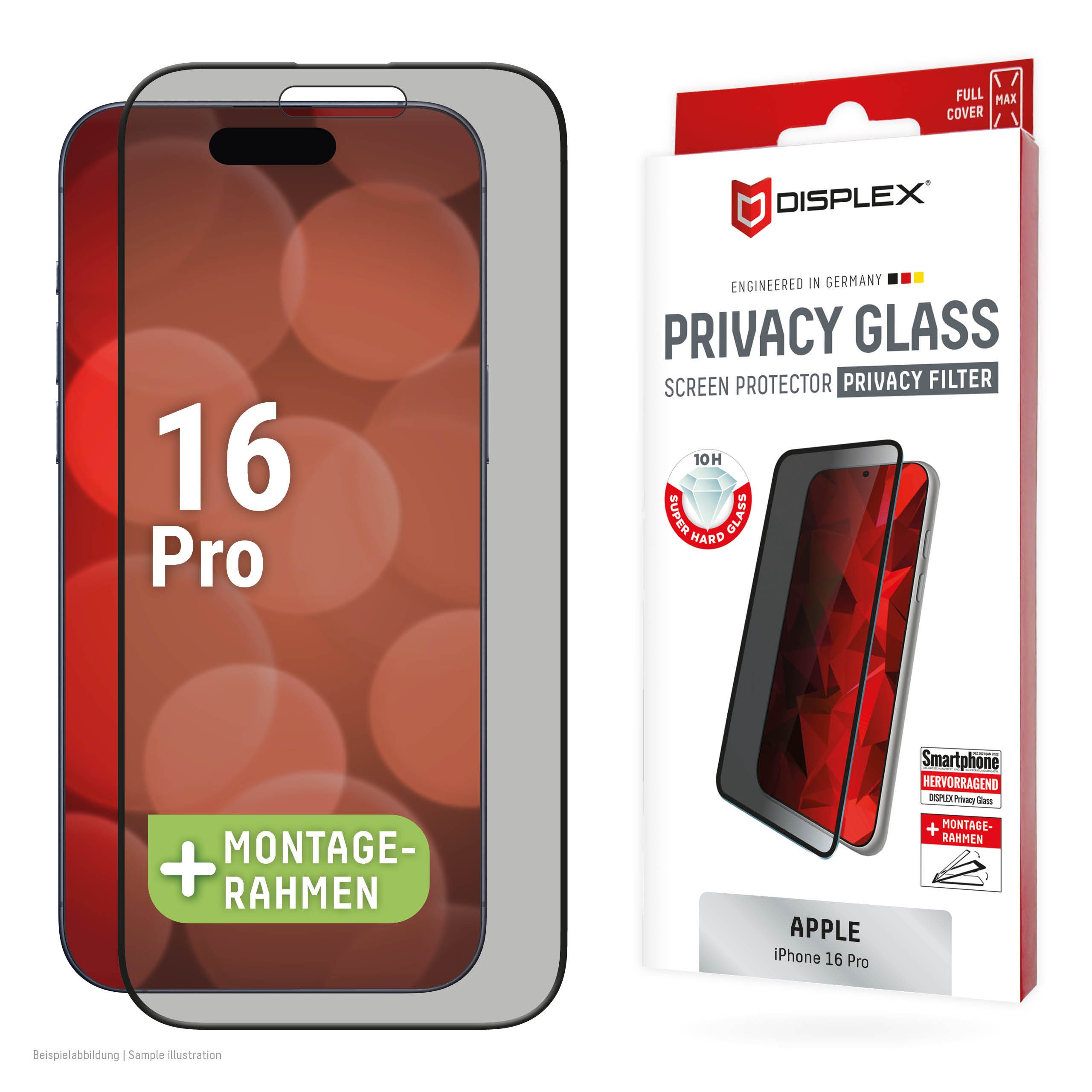 Displex Sichtschutzfolie Privacy Glass, Blickschutz