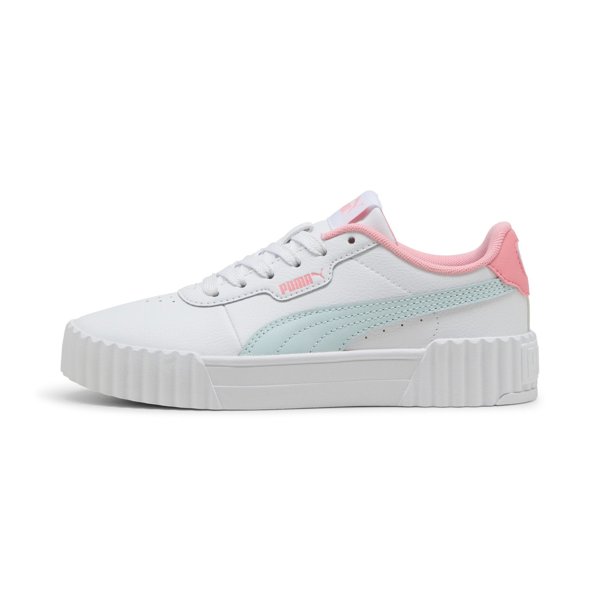 PUMA CARINA 30 JR Sneaker mit Schnürung, leicht profiliertes Laufsohlenprofil, für Jugendliche