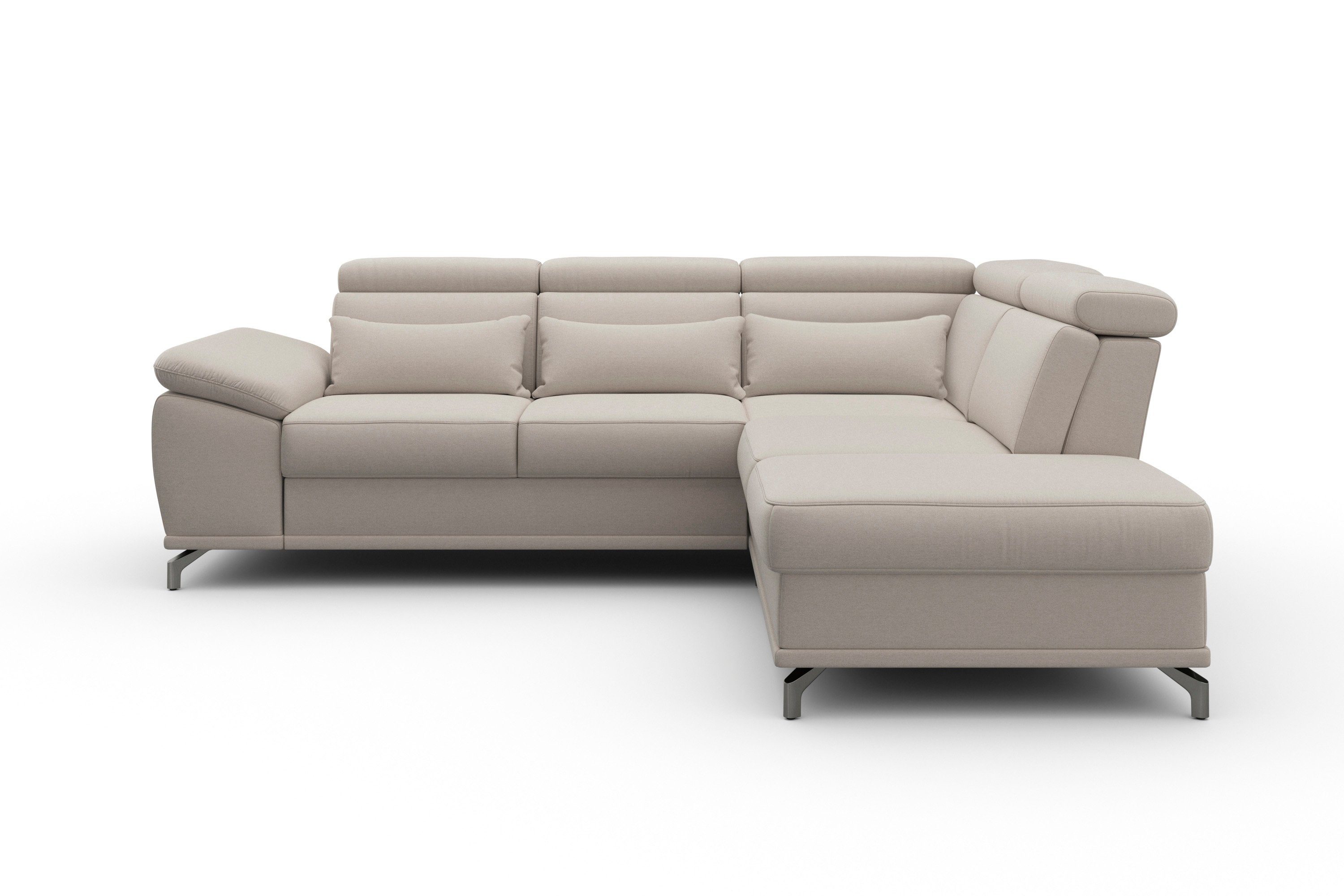 sit&more Ecksofa Cabrio L-Form, mit Sitztiefenverstellung, günstig online kaufen