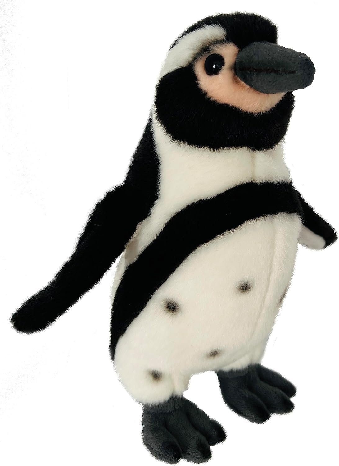 Teddy Hermann® Kuscheltier Humboldt-Pinguin stehend, 25 cm, zum Teil aus recyceltem Material