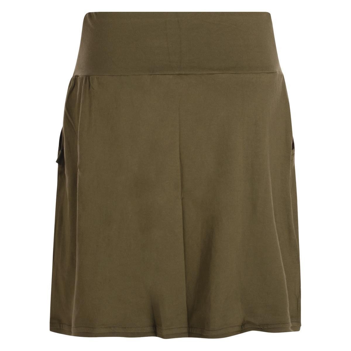 Vishes Minirock Kurzer Damen Basic Rock günstig online kaufen