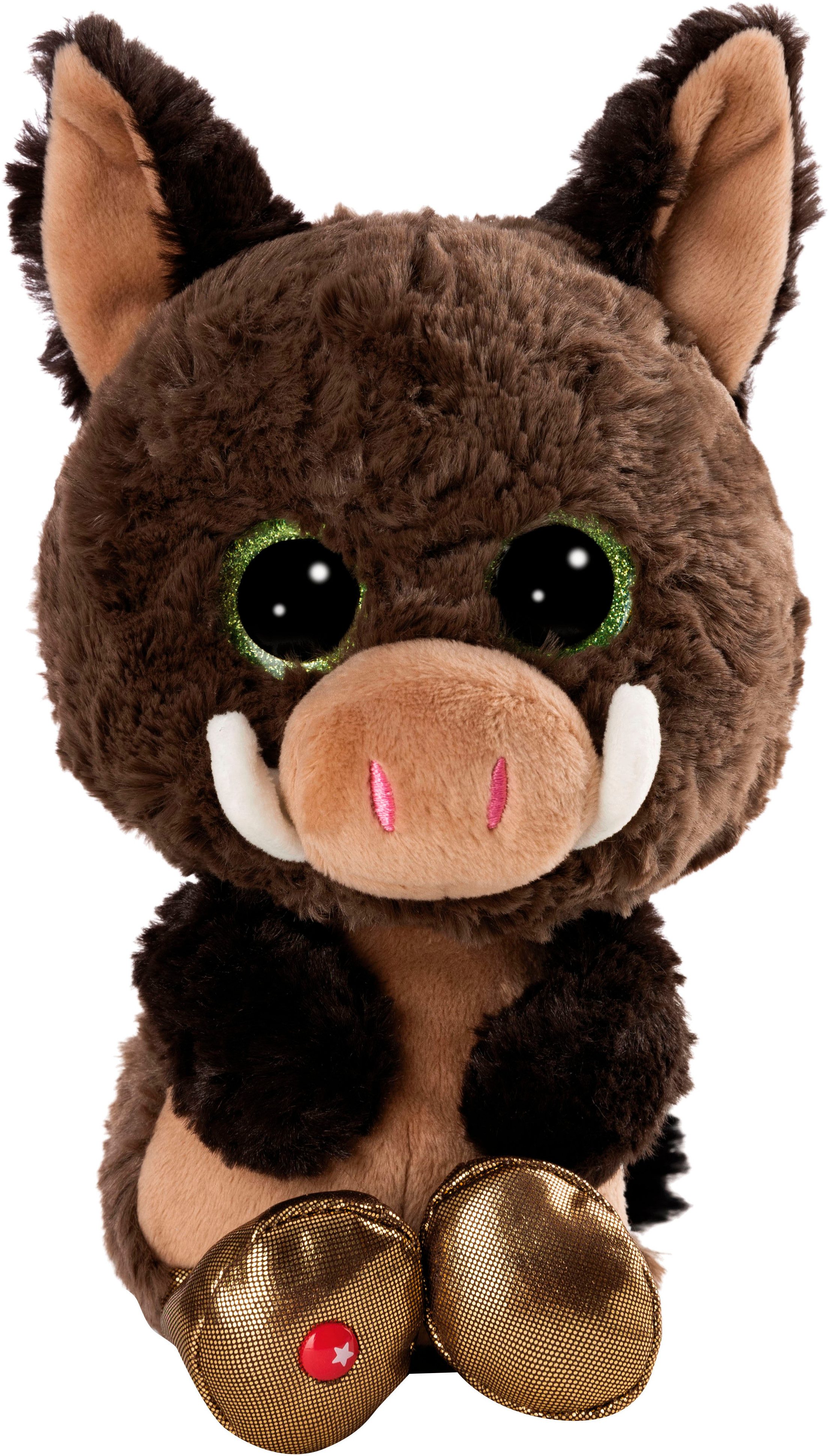Nici Kuscheltier Glubschis, Wildschwein Truffle Fluffle 25 cm schlenkernd