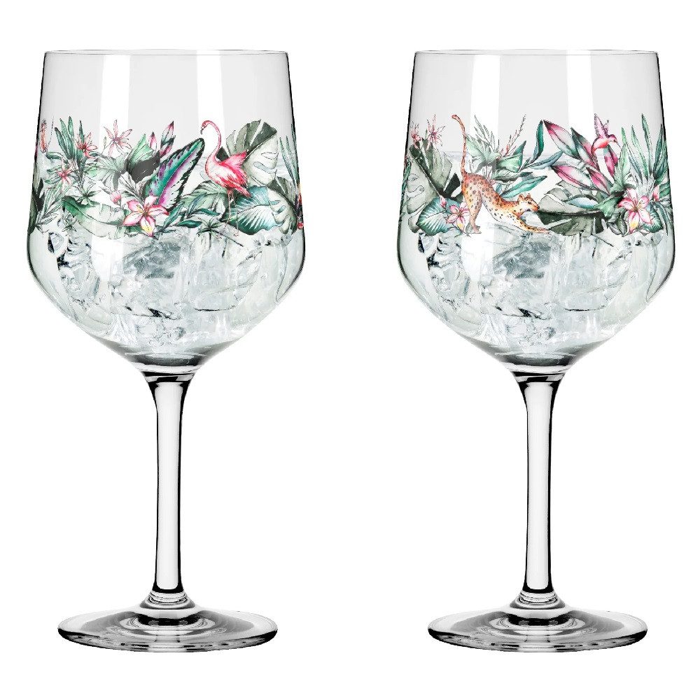 Cocktailglas Ritzenhoff Schattenfauna Gin Kelch 2er #5 #6 C. RDT H24