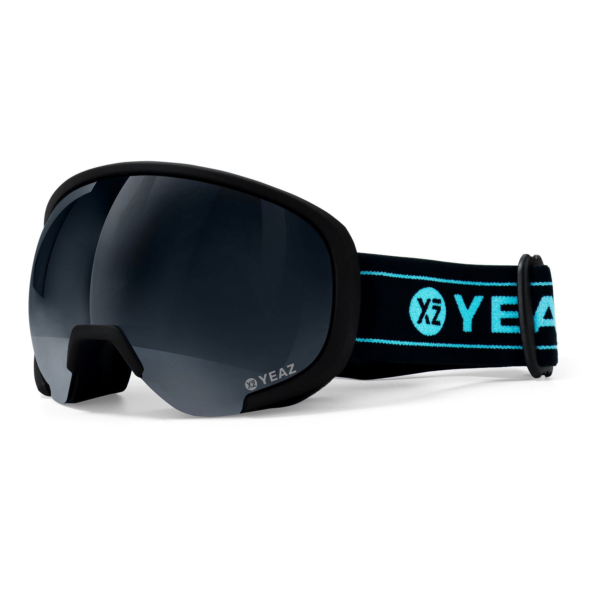 für RUN, Erwachsene und Premium-Ski- YEAZ Skibrille Jugendliche und Snowboardbrille BLACK