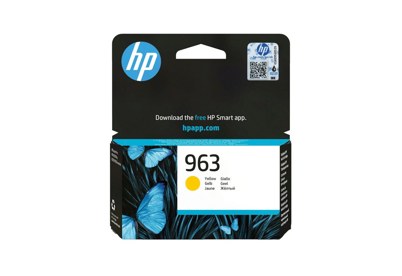 HP HP Tintenpatrone Nr. 963 3JA25AE Gelb (ca. 700 Sei Tintenpatrone