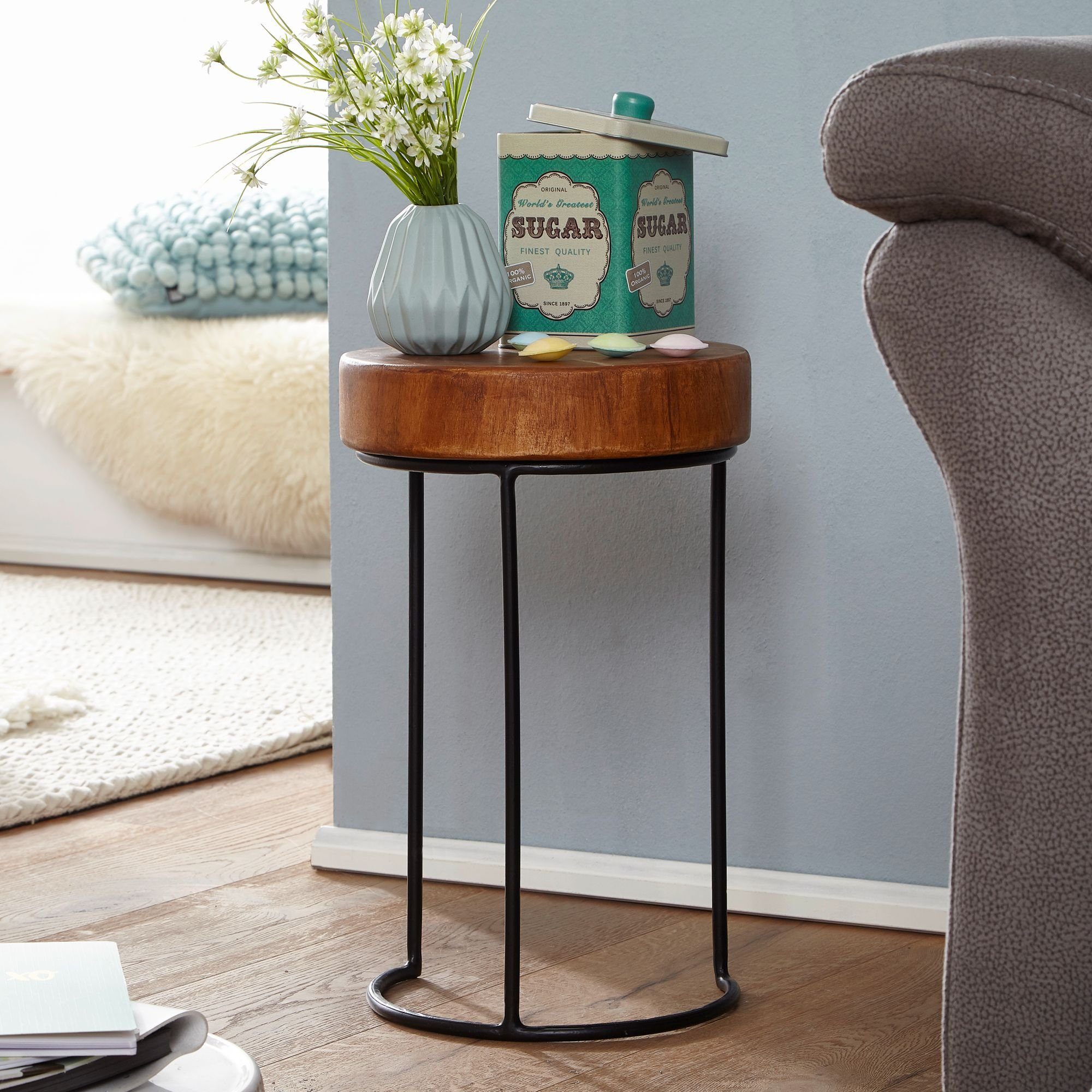 Wohnling Beistelltisch »WL1.554«, Attraktiver Beistelltisch mit