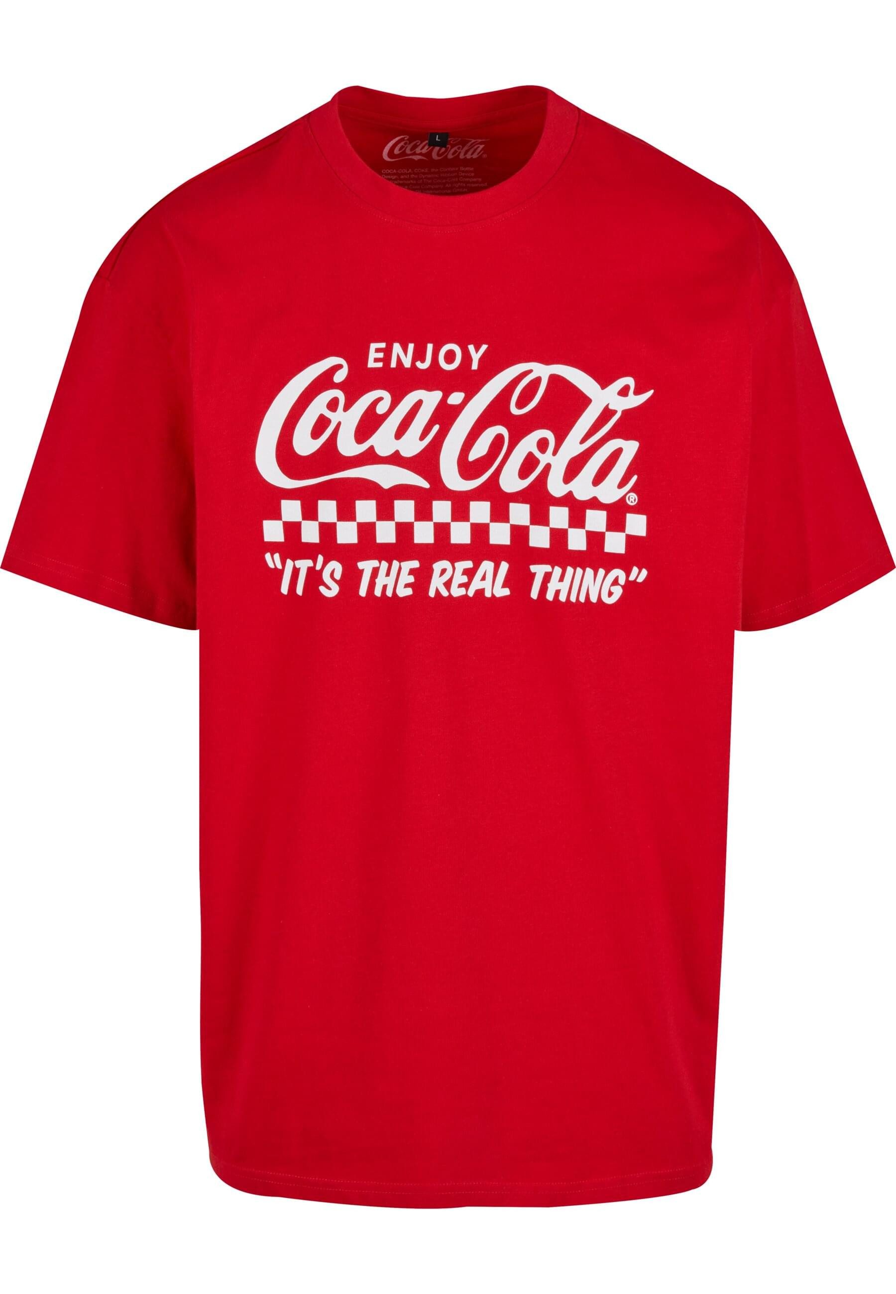 Merchcode T-Shirt Merchcode Coca Cola Enjoy Coke Oversize Tee (1-tlg) günstig online kaufen