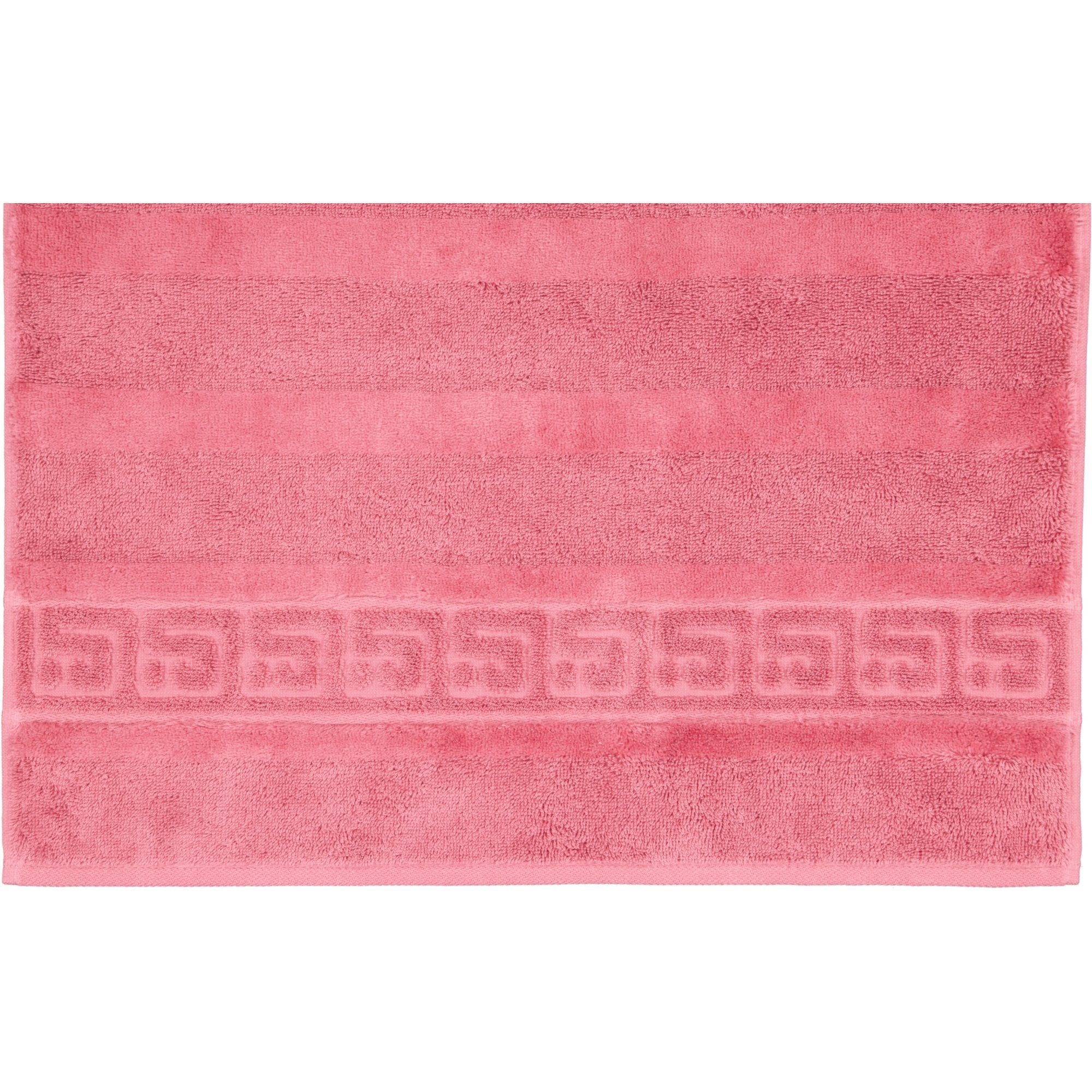 Cawö Handtücher Noblesse - 240 1001, Baumwolle 100% rosa Uni