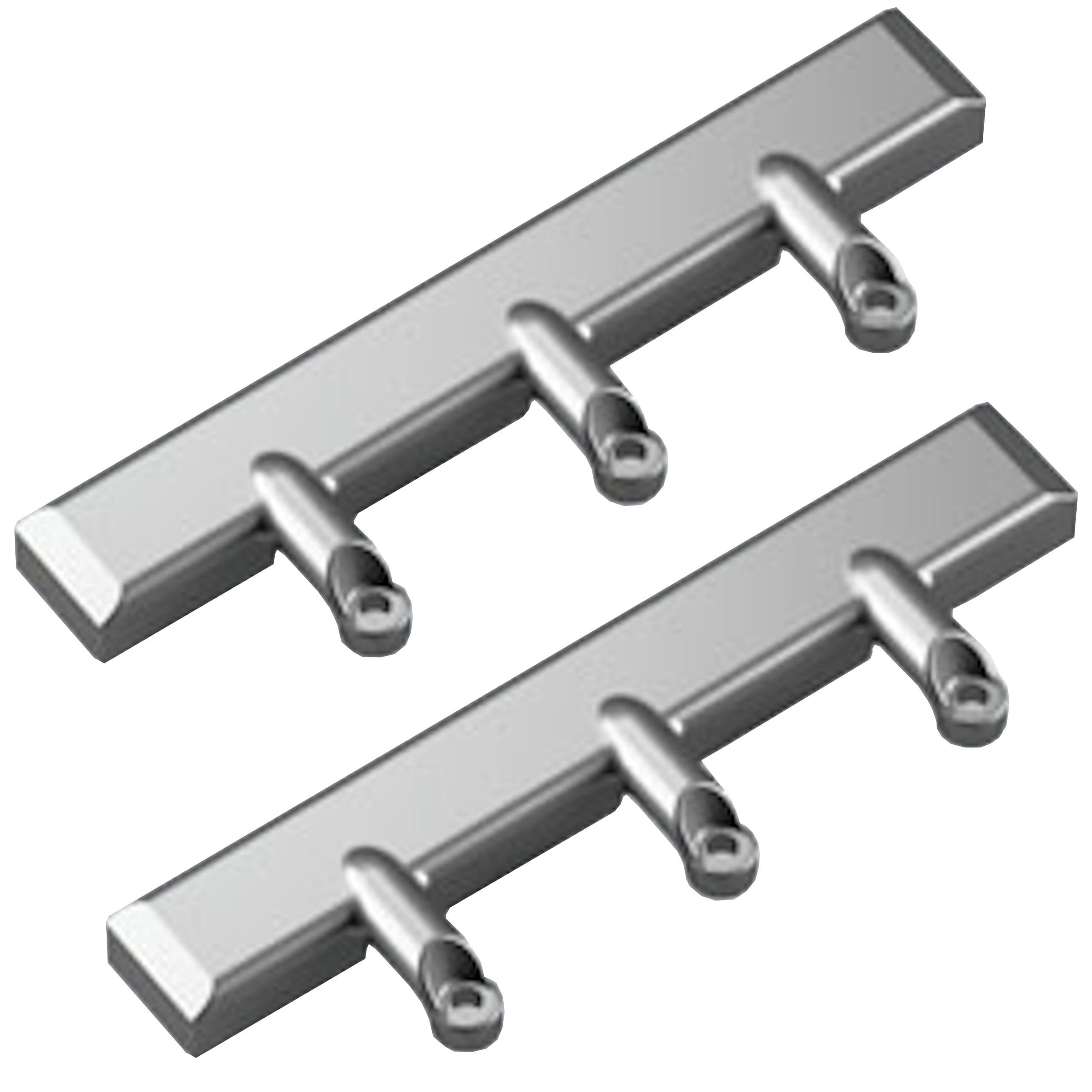 Kesseböhmer Möbelbeschlag Klappenbeschlag Kesseböhmer FREEflap forte, 1 Satz Adapter für 20 mm Alurahmen