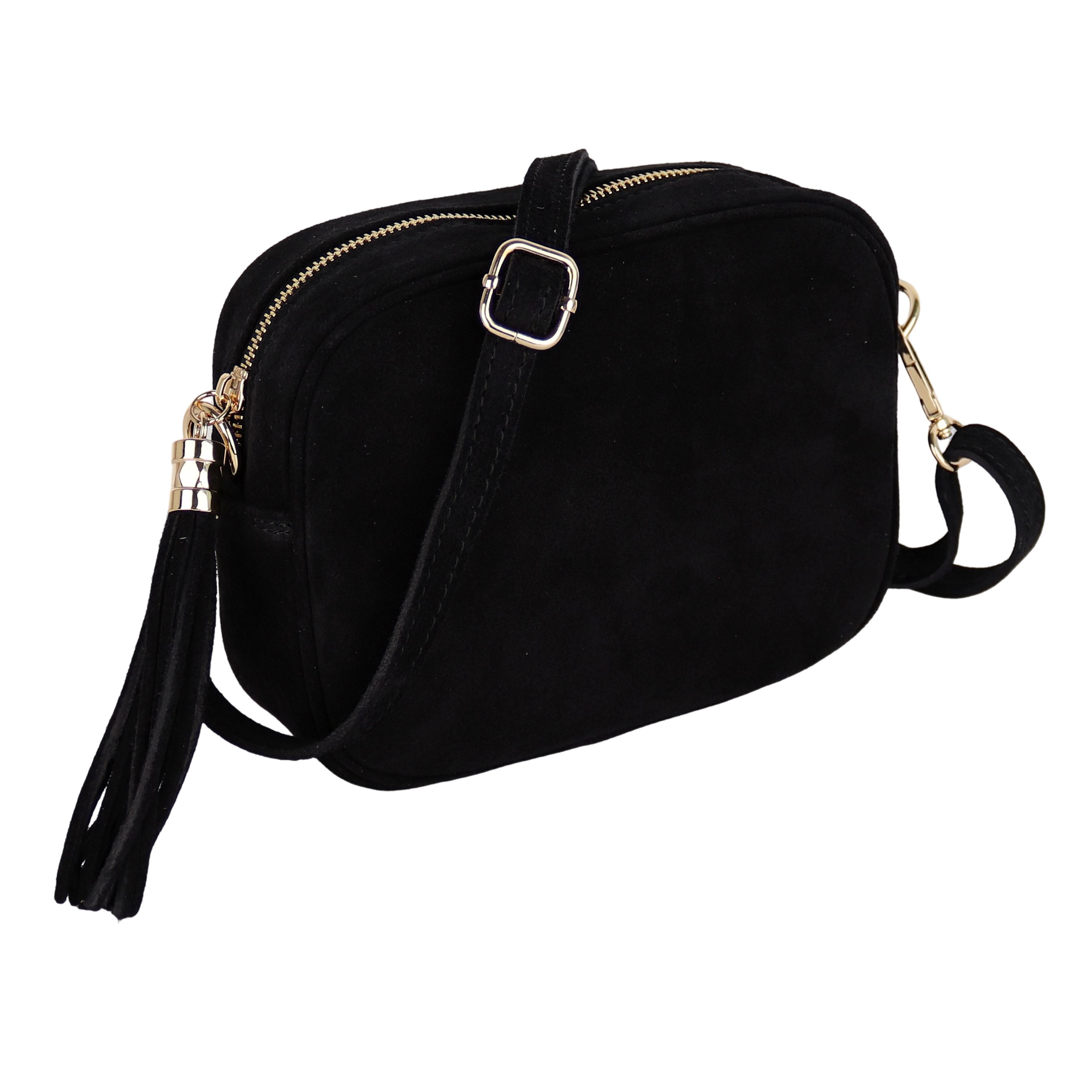 Umhängetasche Damen klein Crossbody Bag, Echtleder made in Itlay