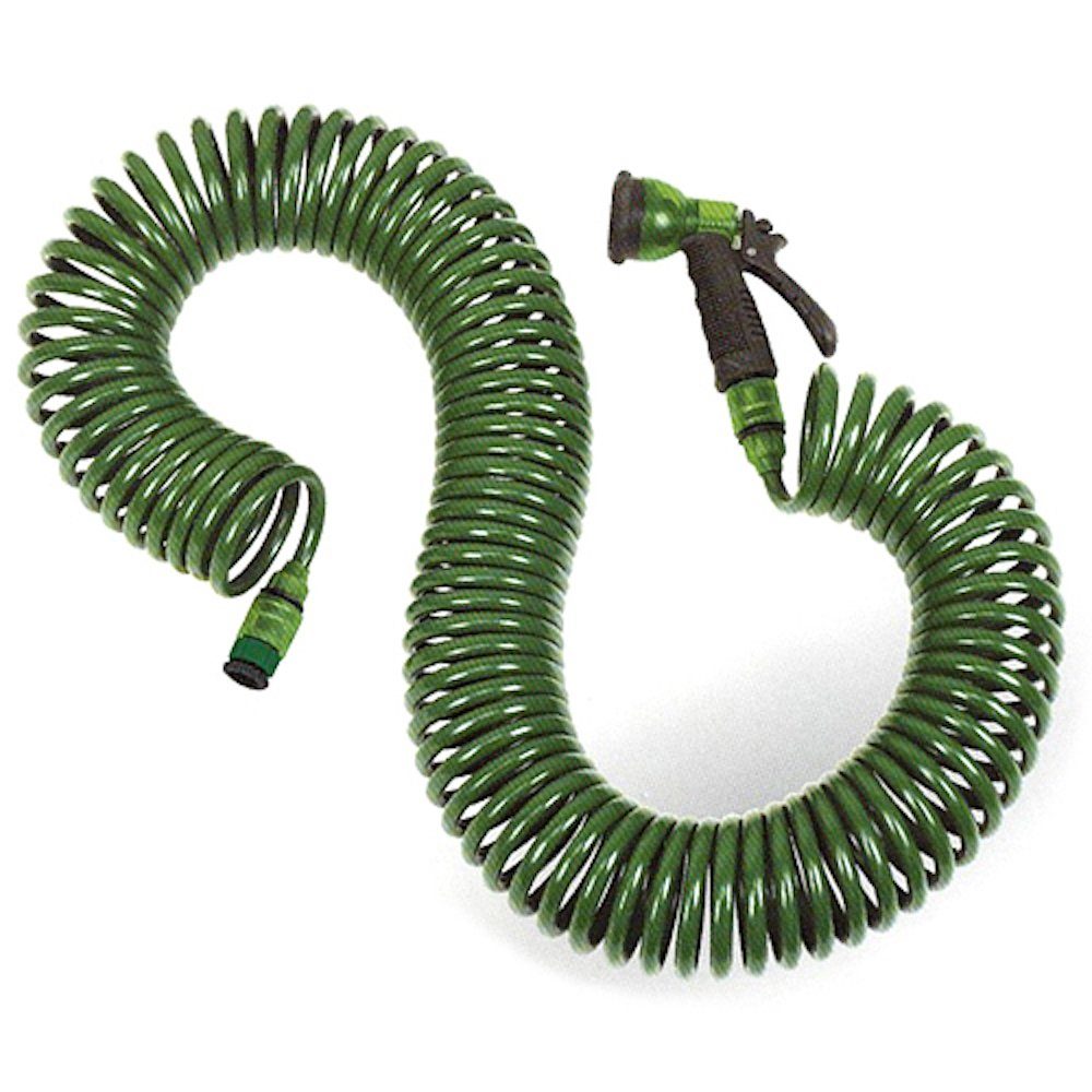Bewässerungssystem Set, Gartenschlauch, Gertenspritze, Adapter L-15m