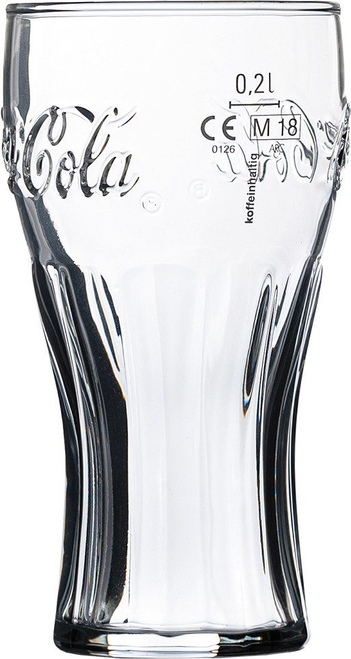 ARCOROC Glas Coca-Cola Konturglas 46cl