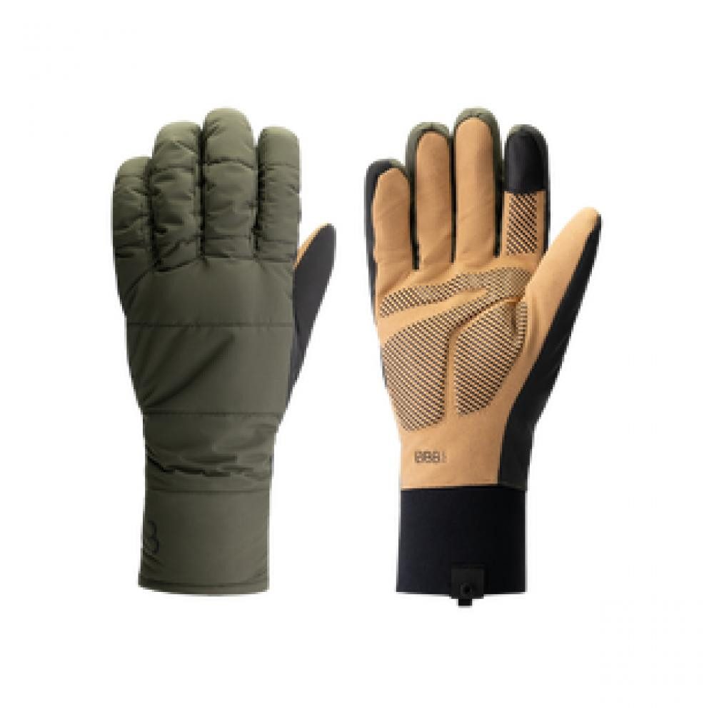 BBB Fahrradhandschuhe winter gloves PufferShield Waterproof XXXL olive green