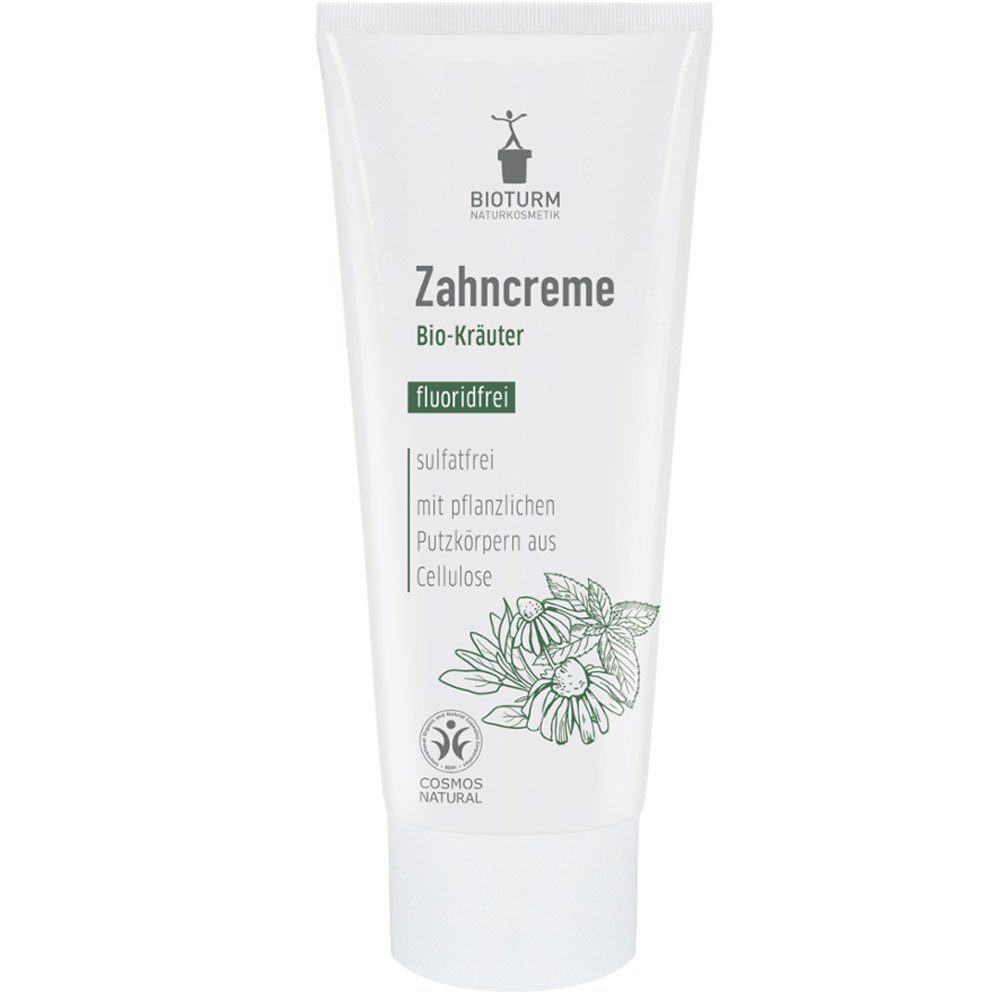 Bioturm Zahnpasta Zahncreme Bio-Kräuter, 75 ml — Empfehlung für Gewürze und Kräuter