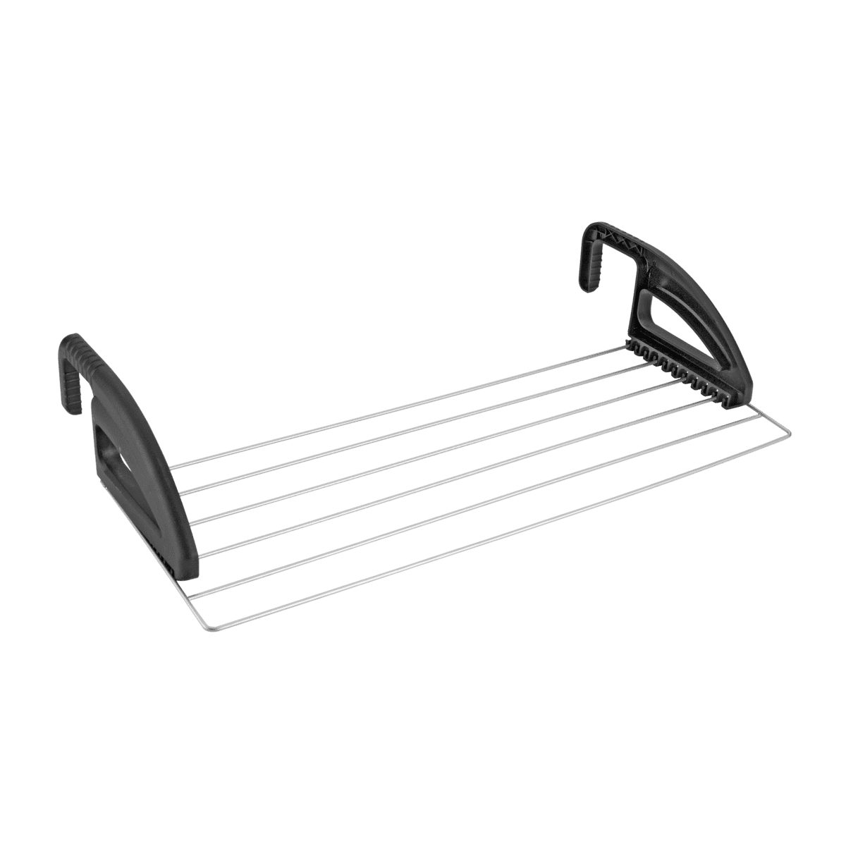 Metaltex Balkonwäschetrockner Heizungswäschetrockner Wäscheleine, Wäschetrockner für Bad, Camping, Balkon, Terrasse u.m.