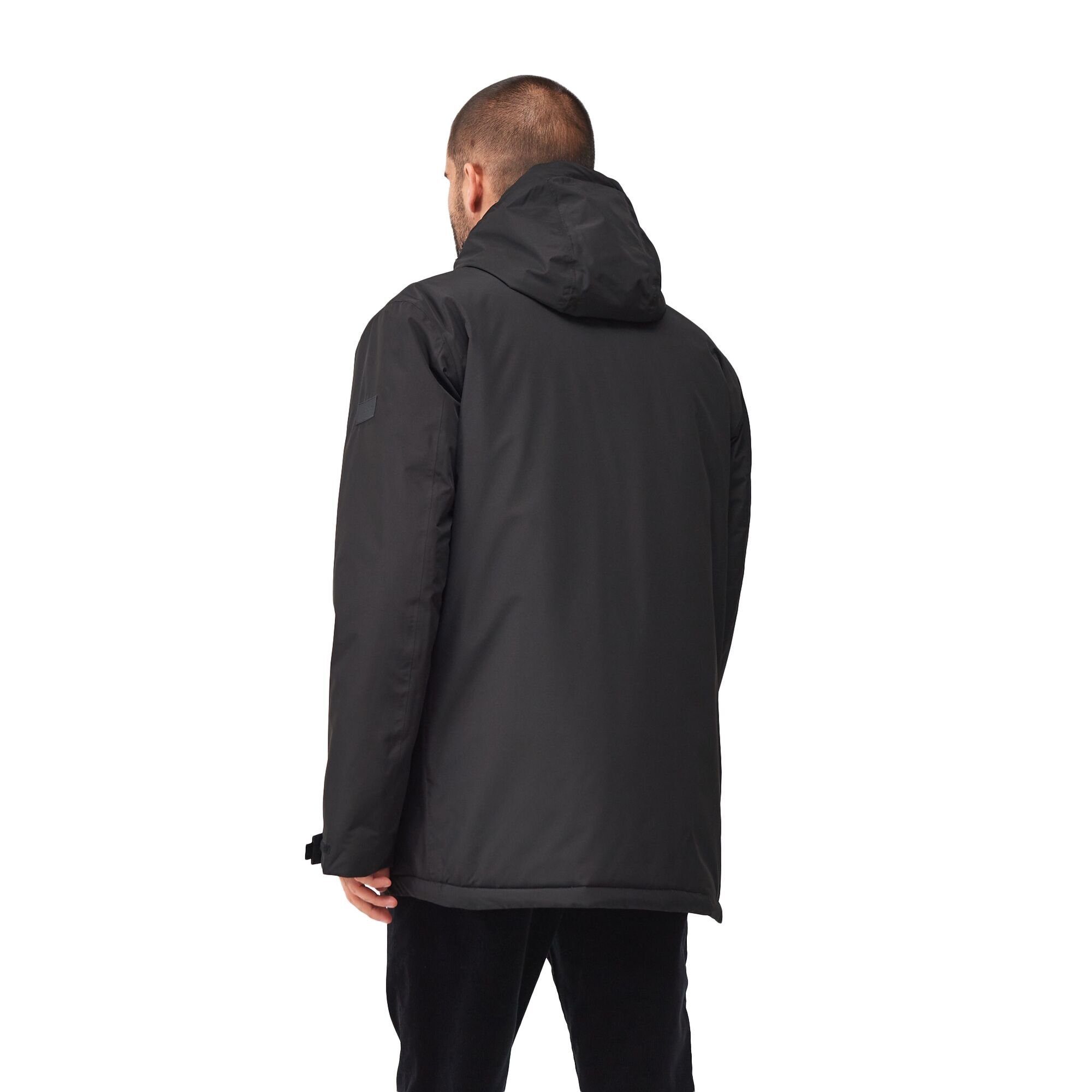 Regatta für Outdoorjacke Larrick Herren, 5.000mm Wassersäule Black mit