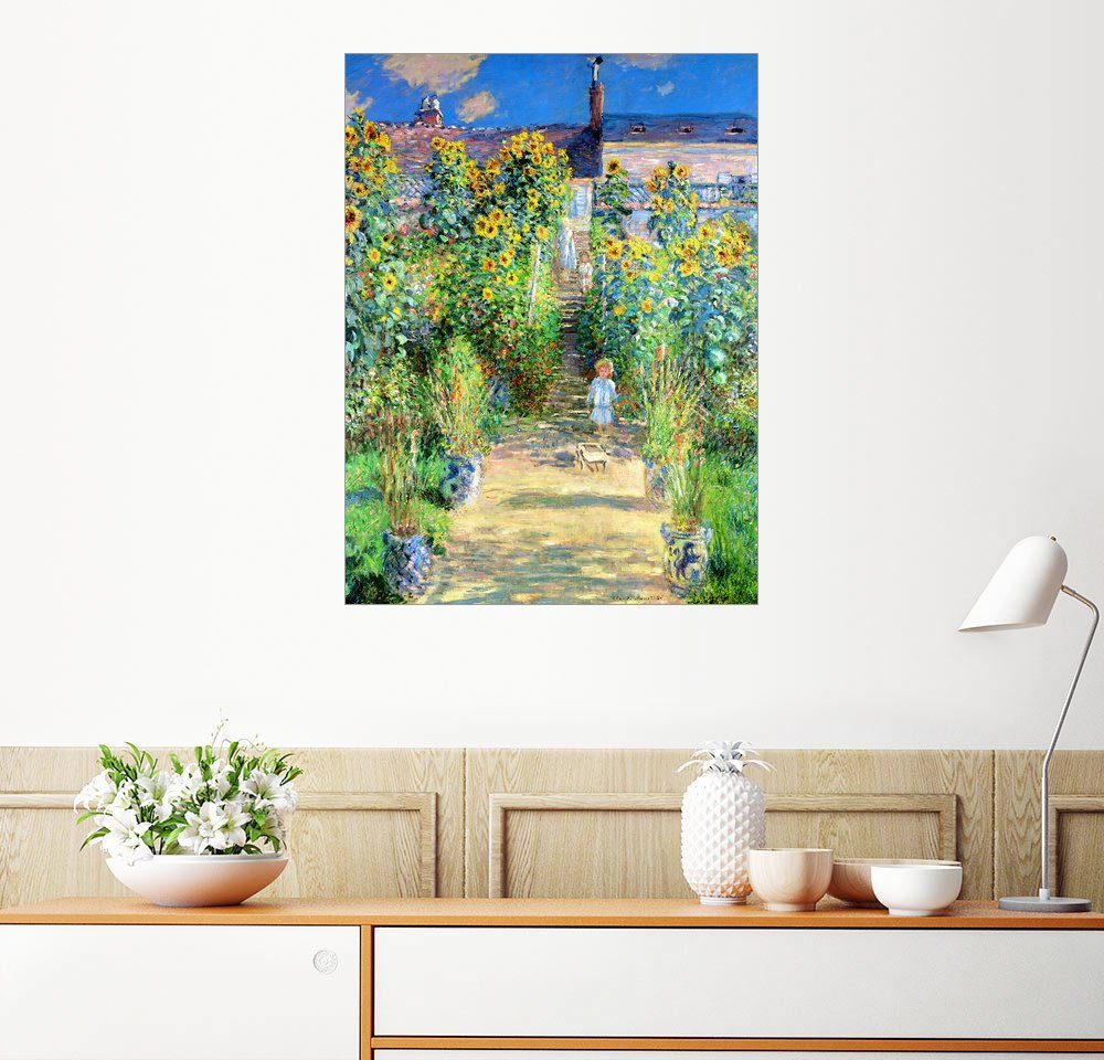 Posterlounge Wandbild Claude »Garten in Vetheuil« online kaufen