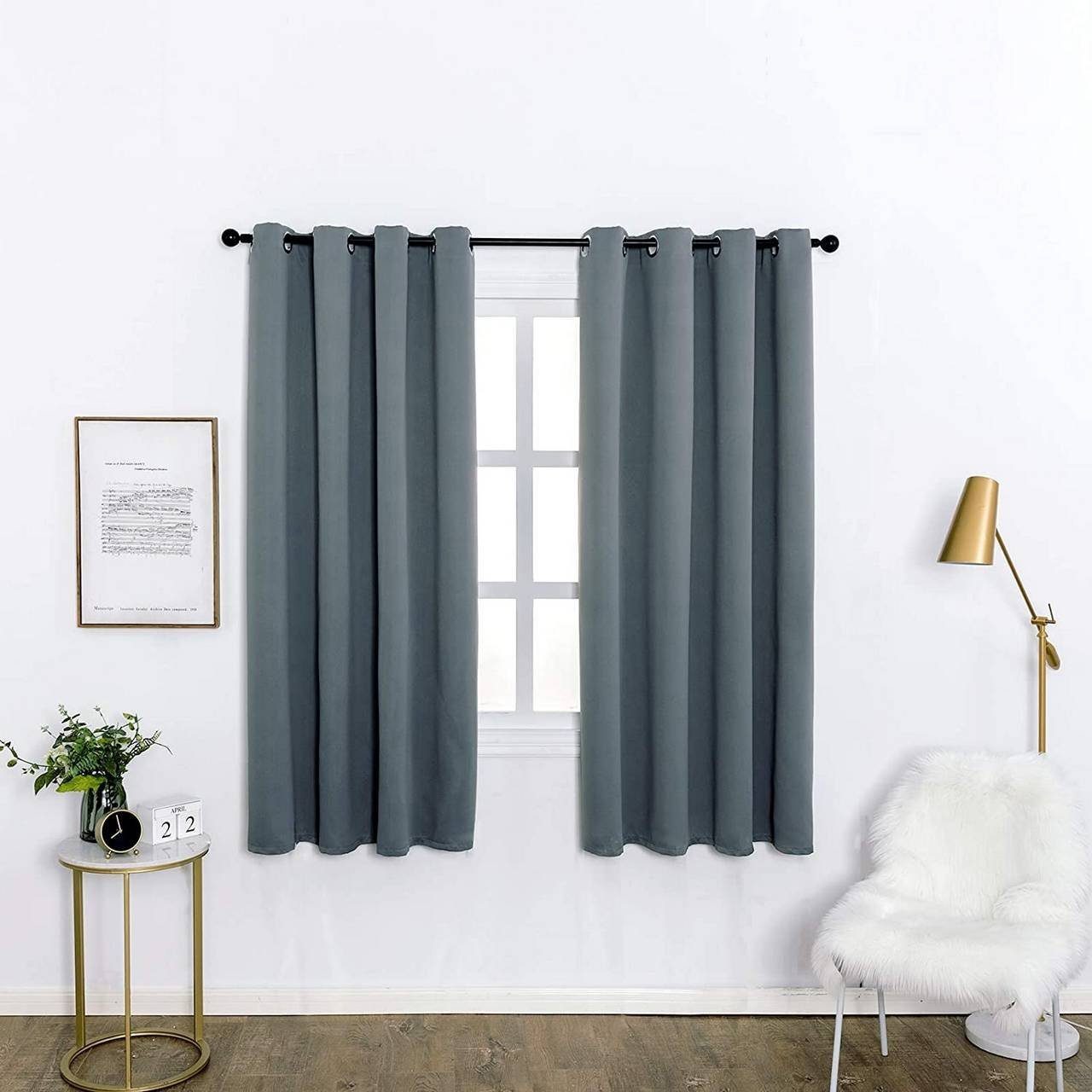 Woltu Vorhang (1 St), Ösen, blickdicht, Thermovorhang mit Ösen, 250 g/m² günstig online kaufen