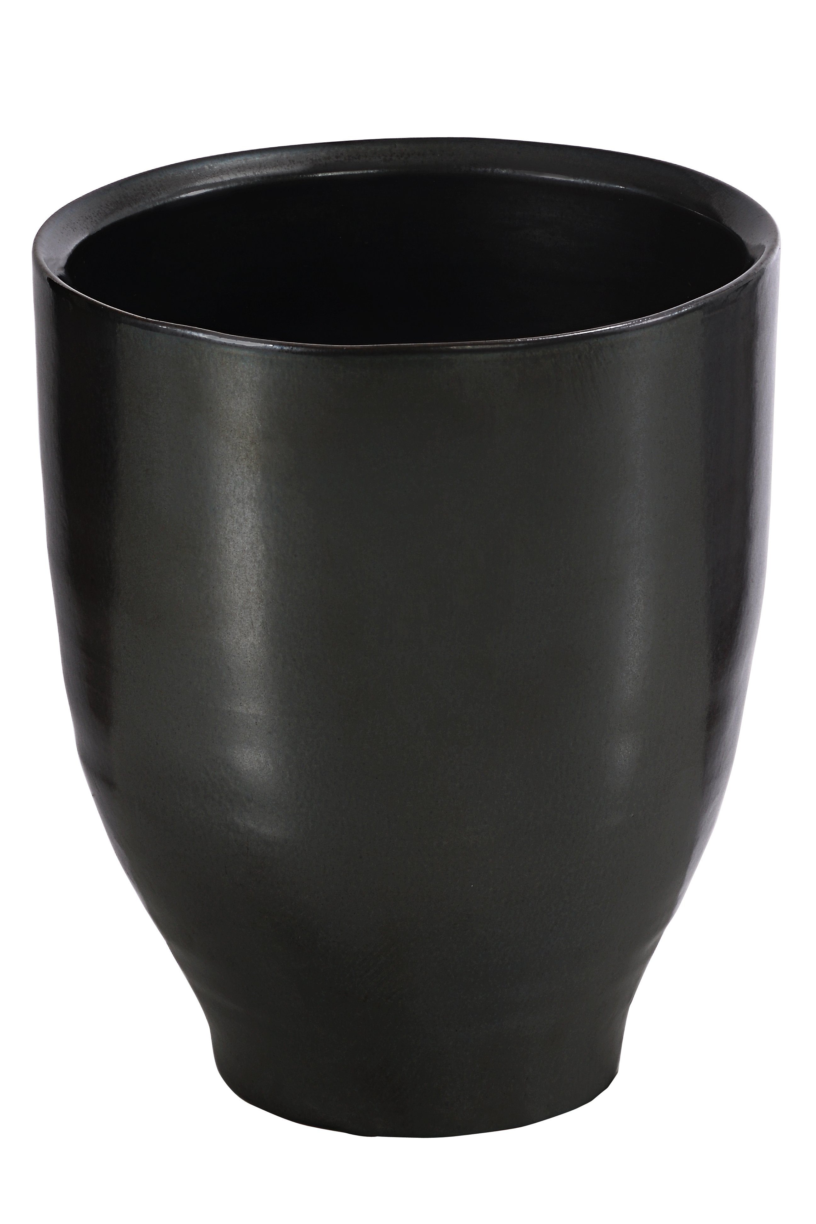 Dehner Übertopf Bella, Ø 25/27.5 cm, Höhe 24.5/30 cm, Keramik