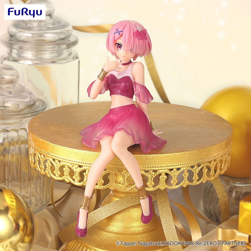 FuRyu Merchandise-Figur Re:Zero Noodle Stopper - Ram Twinkle Party Another Color Ver.