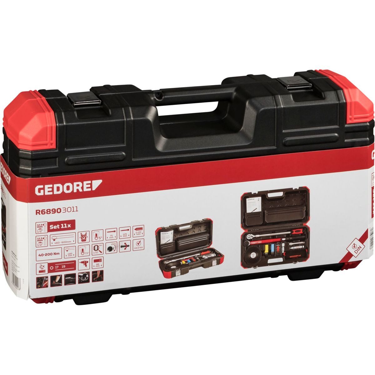 Gedore Werkzeugset Rad-Montageset 11-tlg. R68903011